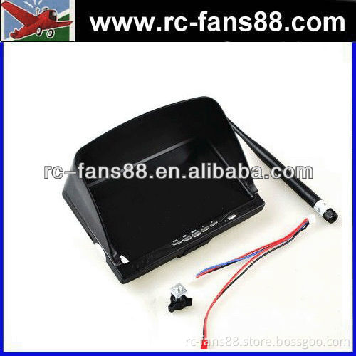 7 inch FPV 5.8 G receiver aerial high brightness integration monitor display blue screen the built-in battery